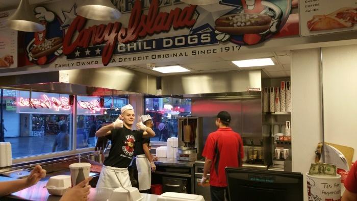 thumbs up american coney