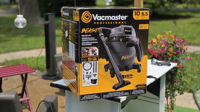 vacmaster beast shop vac box
