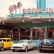 mel's diner at Unversal Studios Florida