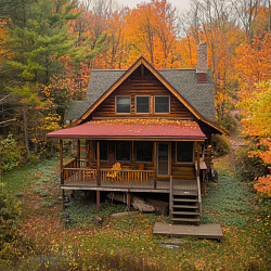 hunting cabin in northern michigan