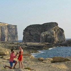 malta is a great place for a second wedding proposal