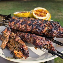 Kofta: Mastering An Ancient Recipe Adapted By Lebanese, Moroccan, Indian, & Israeli Cooks grilled kofta kebabs Lebanese inspired