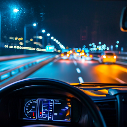 driving at night safety tips