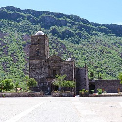 Loreto Mission San Francisco Javier is the first vineyard site in California