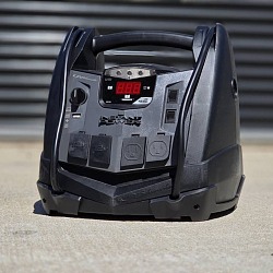 Schumacher SJ1332 Review: 6-in-1 Power Station For Tailgating, Beach Days & Emergency Prep Schumacher SJ1332 portable power station review